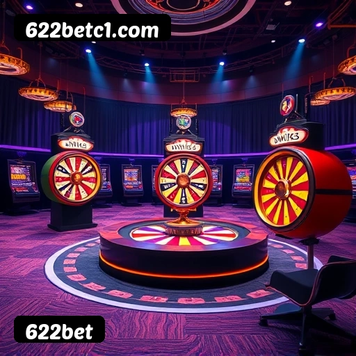 Vantagens de jogar slots no 622bet Brasil